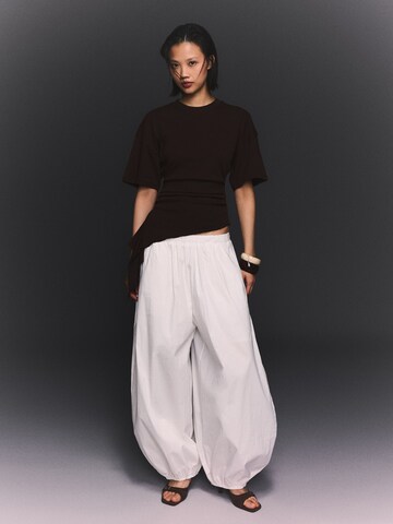 Bershka Shirt in Bruin