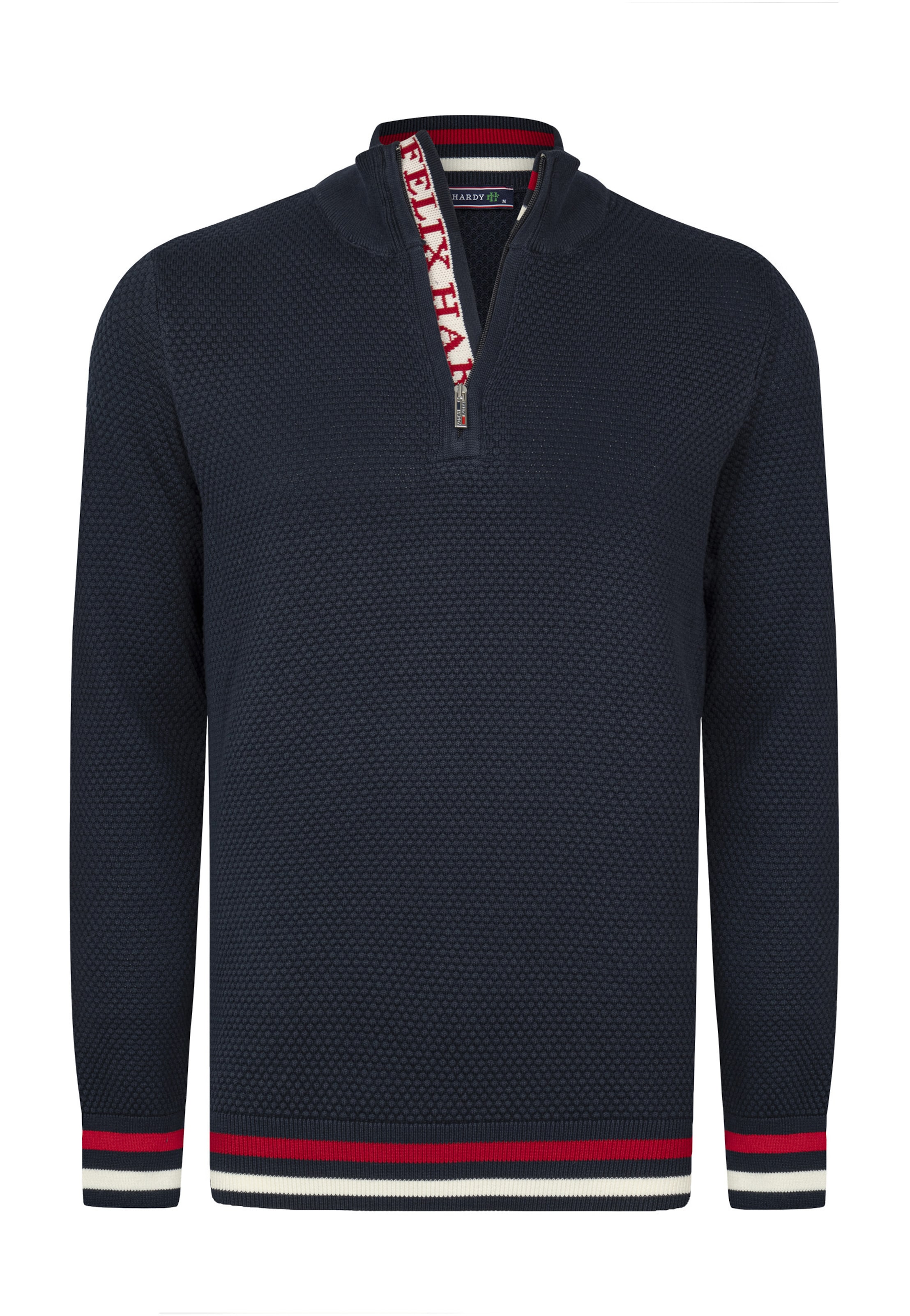 Felix Hardy Пуловер в синьо: отпред