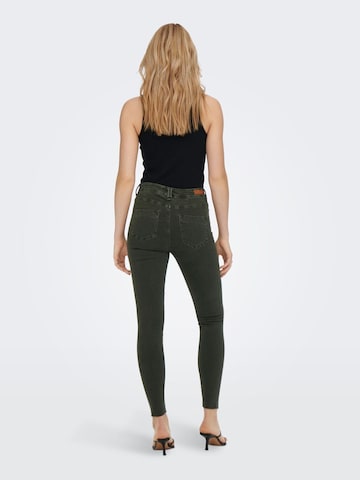 ONLY Skinny Jeans 'Missouri' in Groen
