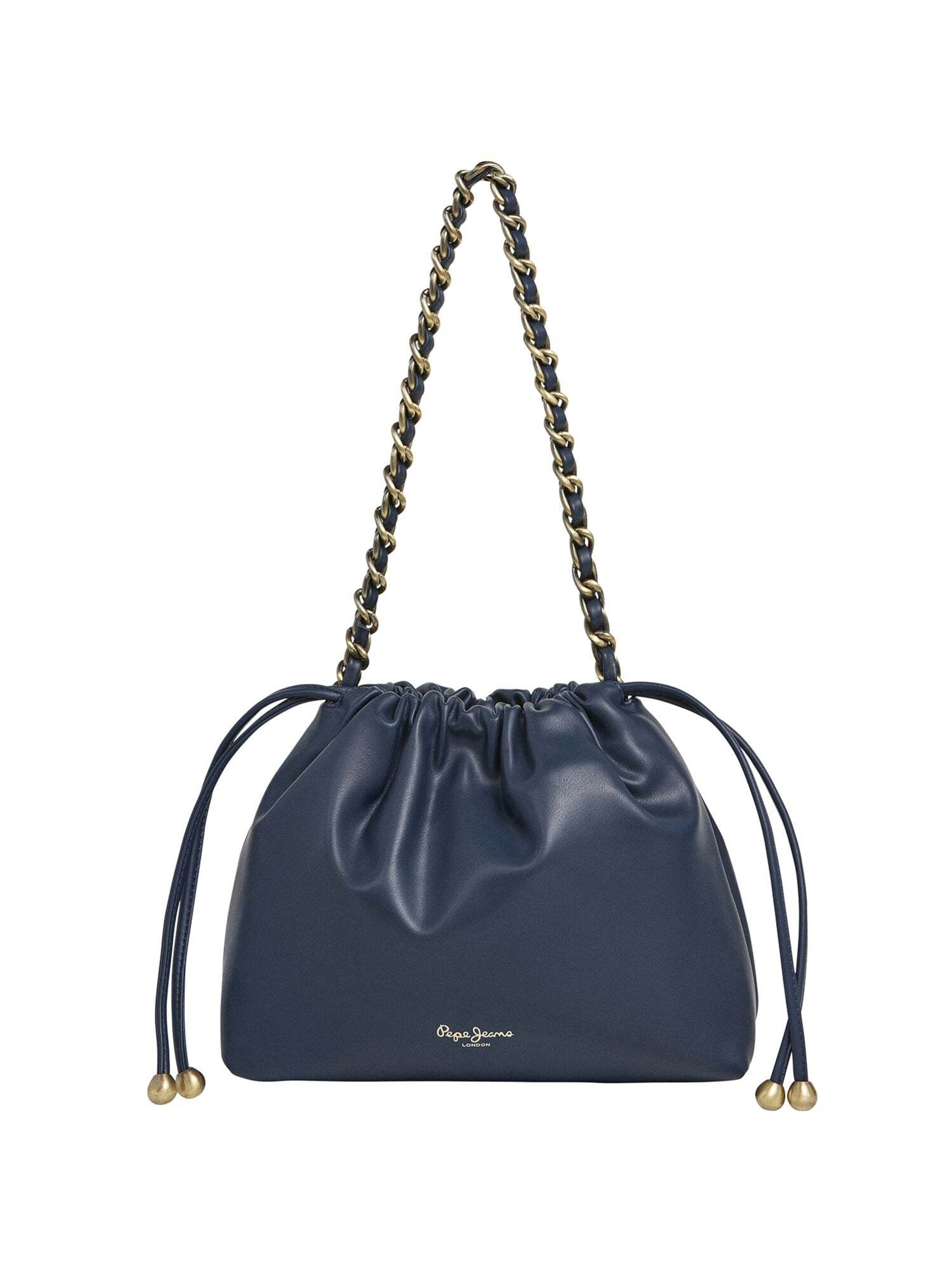 Pepe Jeans Handtas ' GISELLE ' in Blauw: voorkant