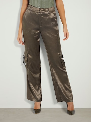 GUESS Loose fit Cargo Pants in Brown