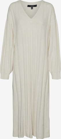 Robes en maille 'Verity' VERO MODA en beige : devant