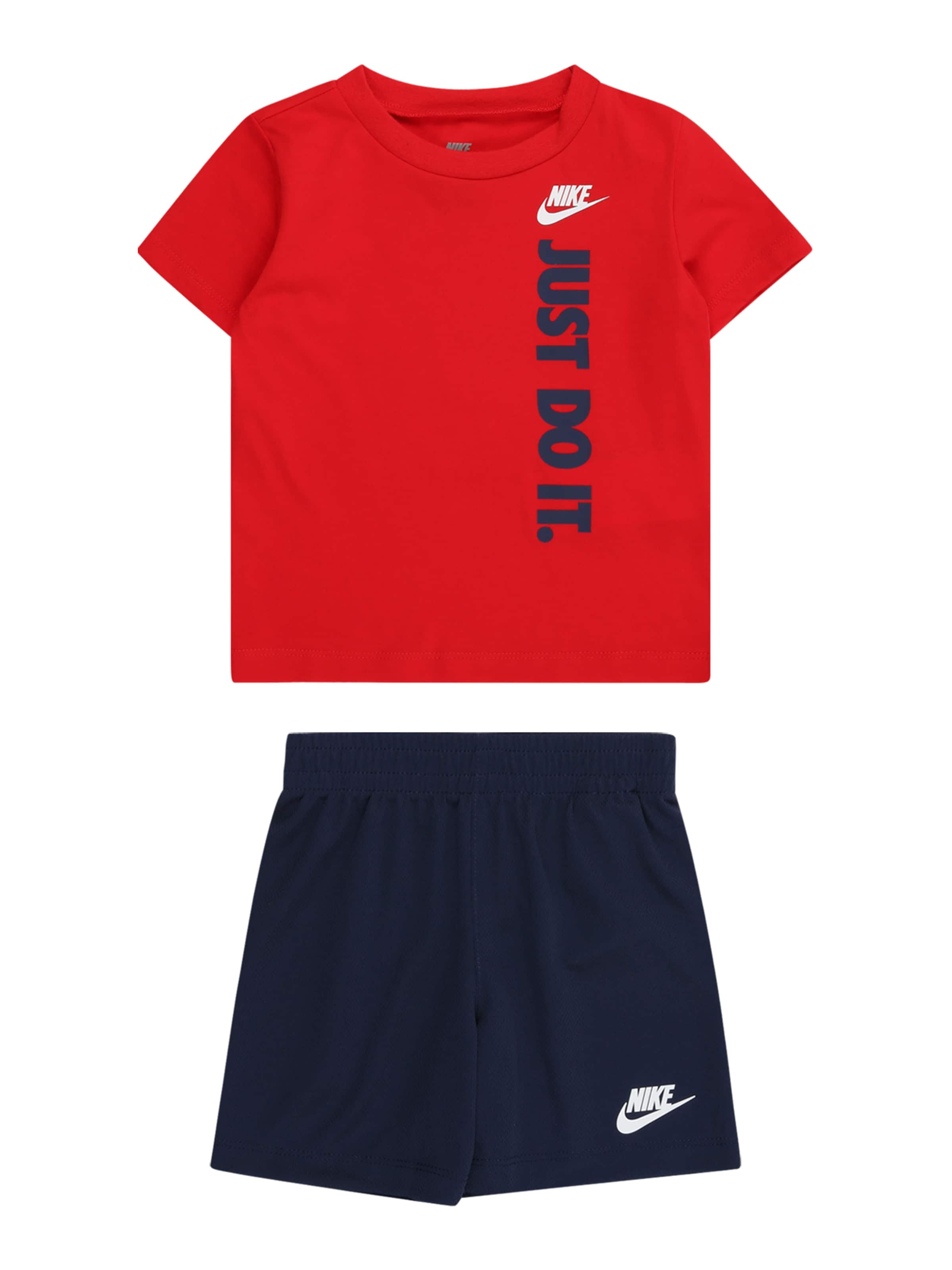 Nike Sportswear Set in Blue: front