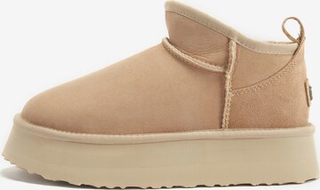 Australia Luxe Collective Boots in Beige: front