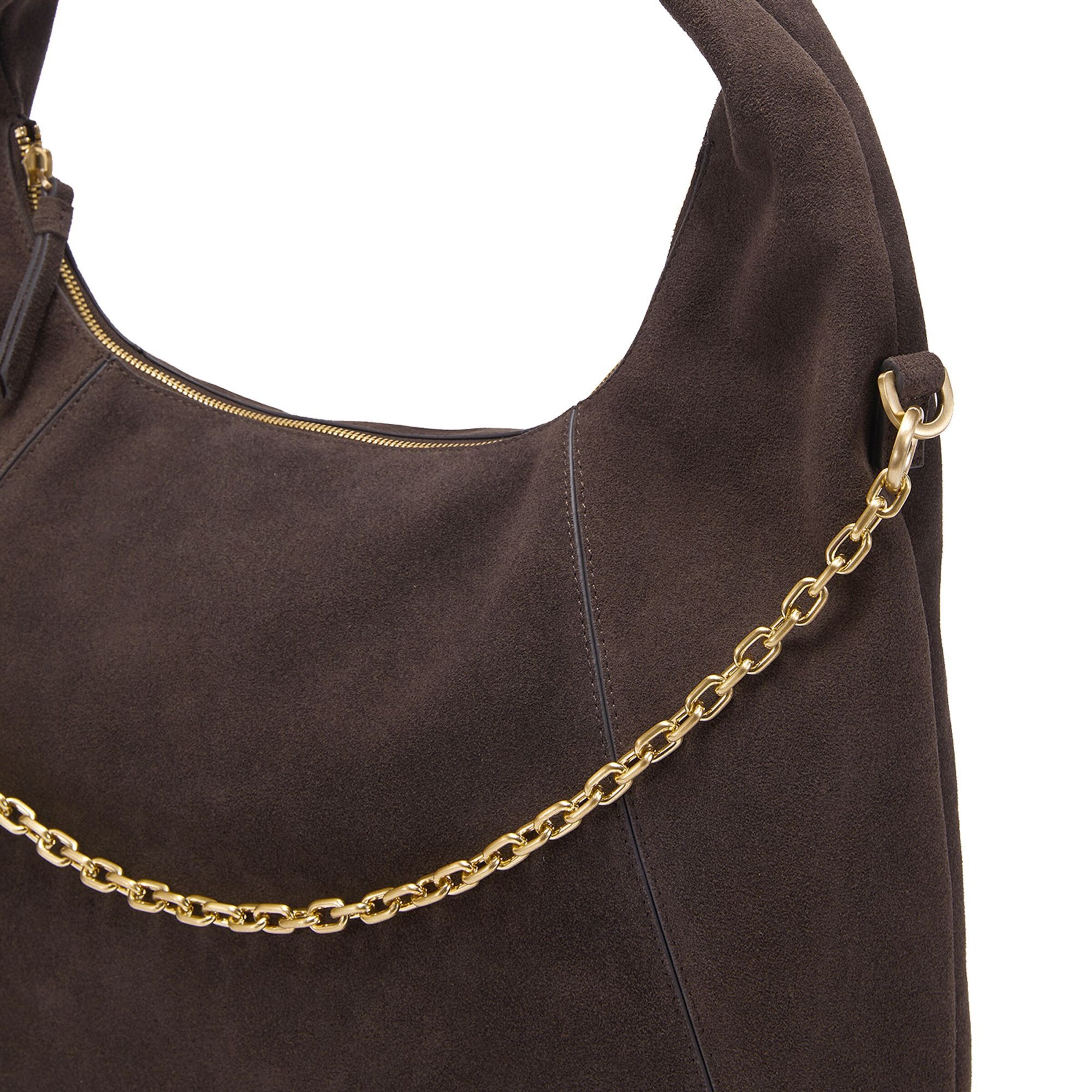 Les Visionnaires Shoulder Bag 'Jade Cozy' in Brown