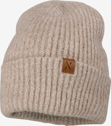 MAXIMO Beanie in Beige: front