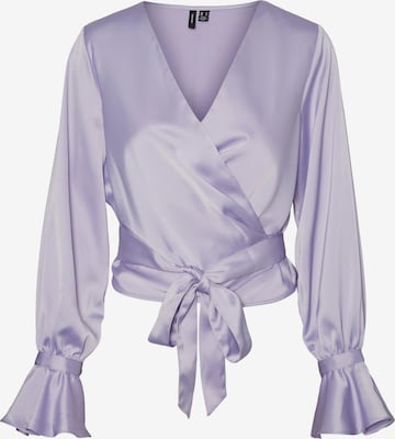 Vero Moda Collab Blouse 'Kae' in Purple: front