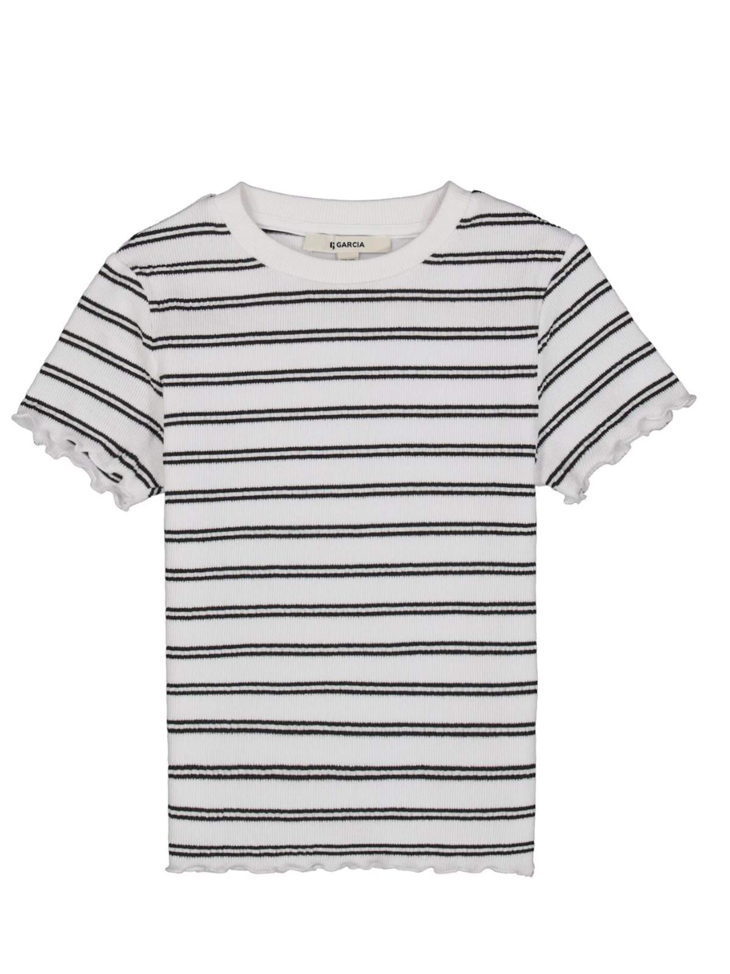 GARCIA Shirt in 128-134 in de kleur Crème, Productweergave