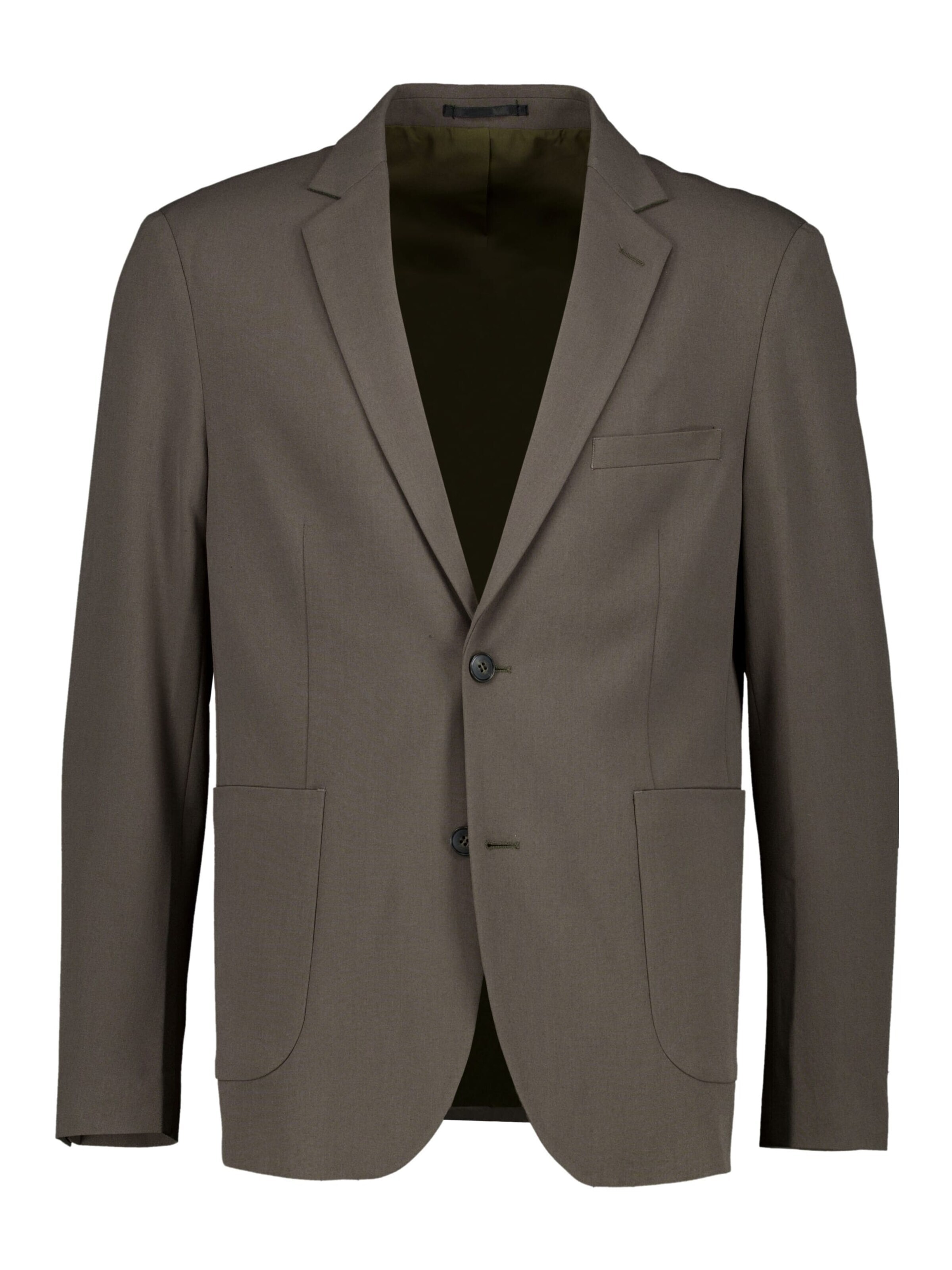 Lindbergh Regular fit Business-colbert in Groen: voorkant