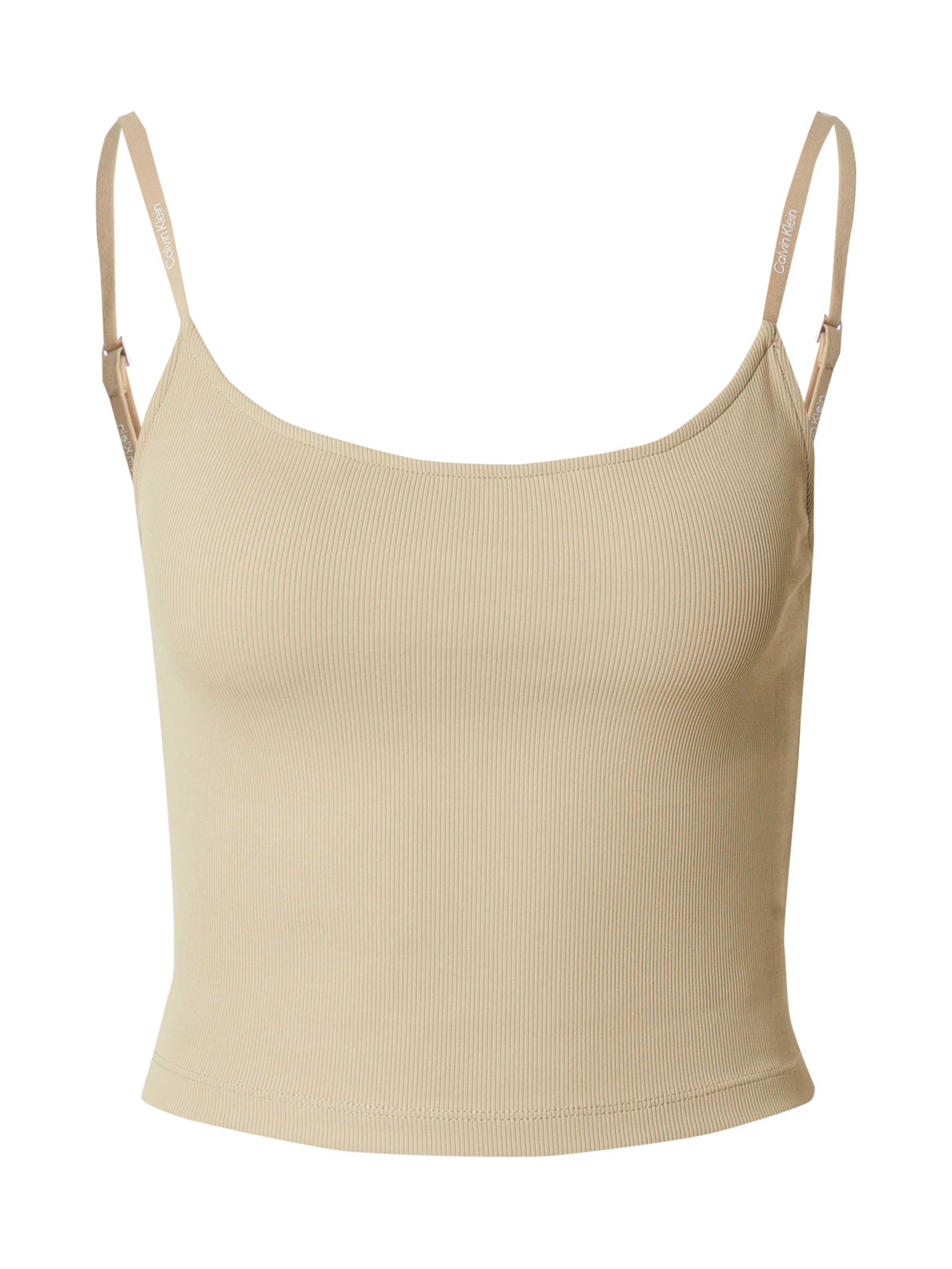 Calvin Klein Jeans Топ в Серый: спереди