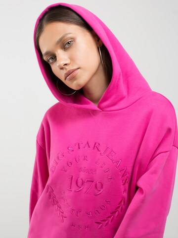 BIG STAR Sweatshirt 'Alexandrya' in Pink