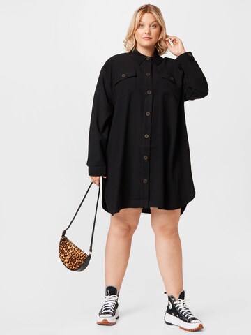 Abito camicia di Dorothy Perkins Curve in nero