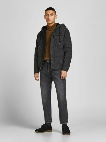 JACK & JONES Tapered Jeans 'Frank Leen' i grå