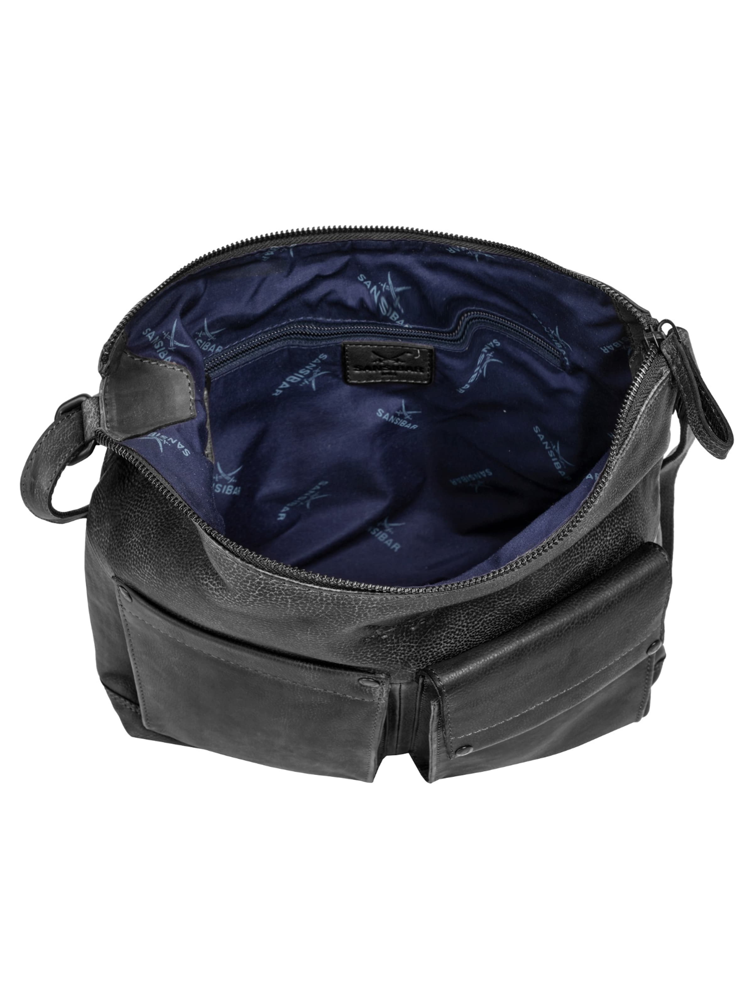 SANSIBAR Crossbody Bag in Black