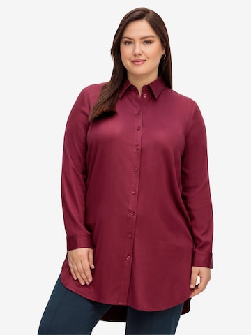 SHEEGO Blouse in Red: front