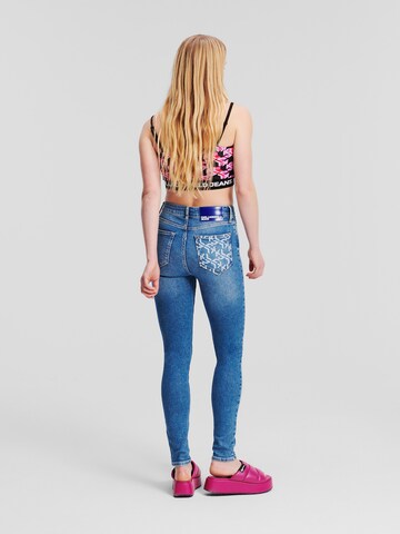 Skinny Jean KARL LAGERFELD JEANS en bleu