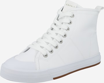 ESPRIT High-Top Sneakers in White: front