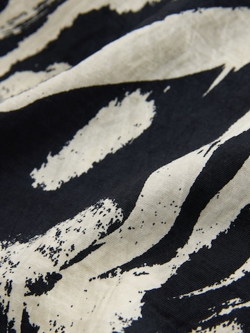 Next Wide leg Pleat-front trousers in White