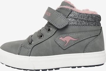 Baskets 'KaVu III' KangaROOS en gris : devant