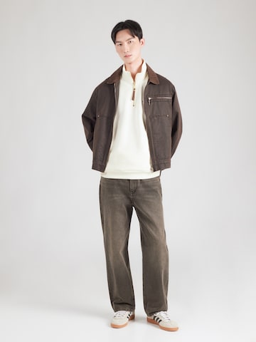 naketanoSweater majica - bež boja