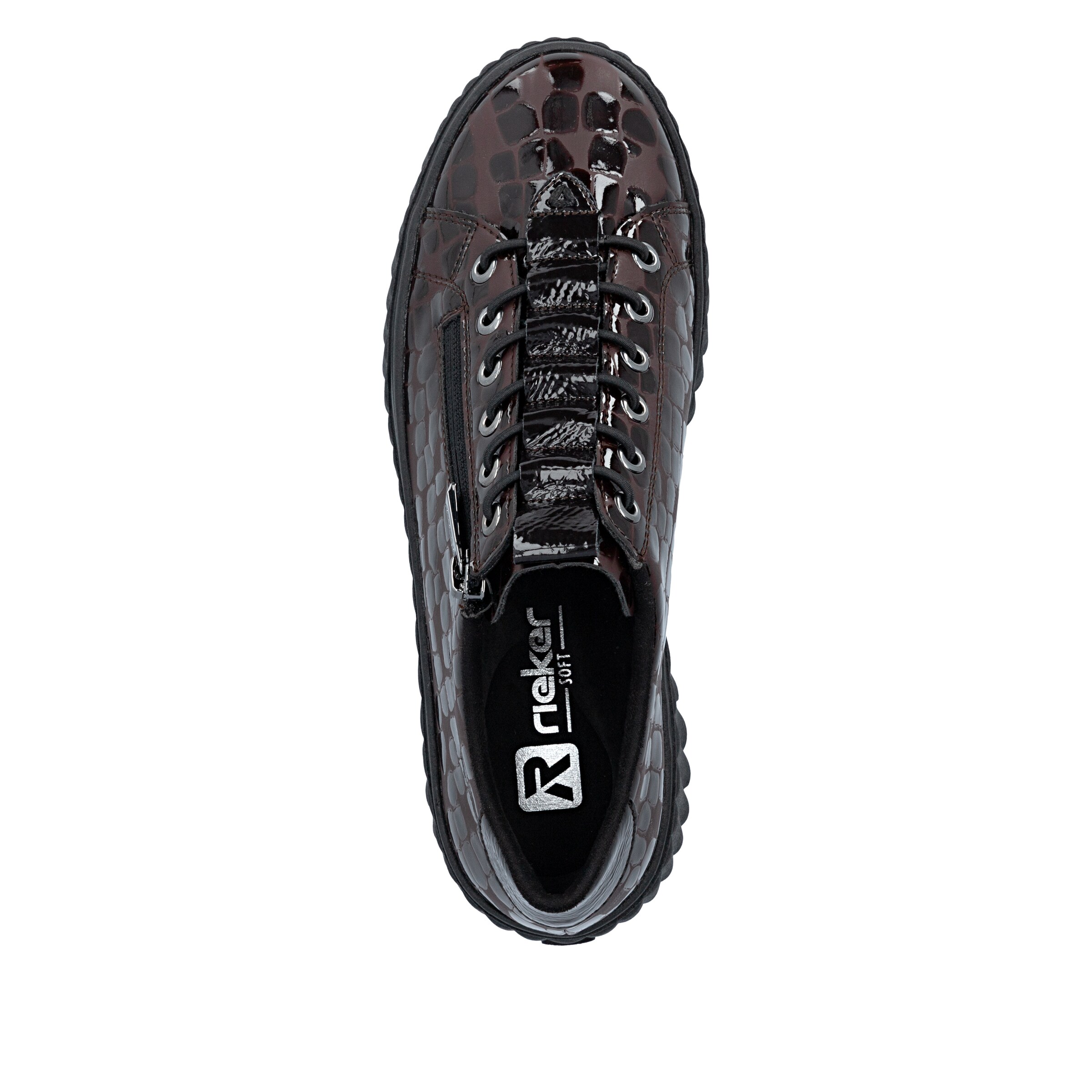 Baskets basses Rieker en marron