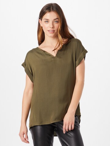 Camicia da donna di SAINT TROPEZ in verde: frontale