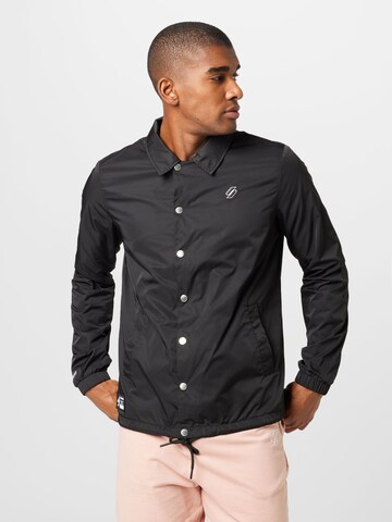 Superdry Between-season jacket in Black: front