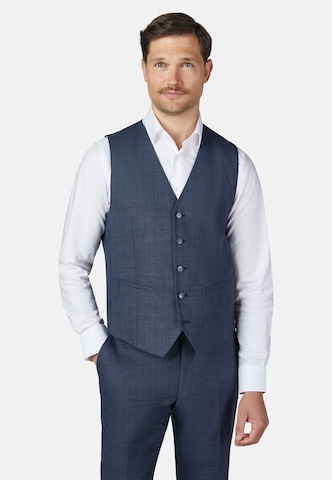 HECHTER PARIS Suit Vest 'WESTE' in Blue: front
