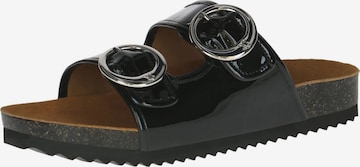 CAPRICE Pantolette in Schwarz: Vorderseite