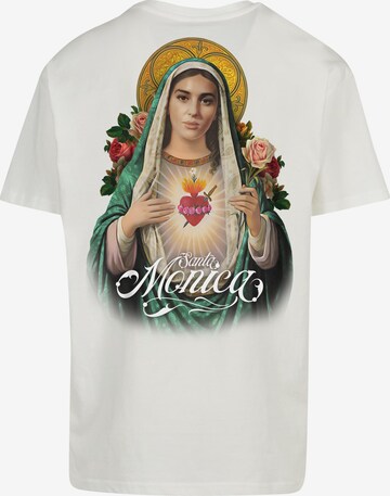 T-Shirt 'Santa Monica' MT Upscale en blanc