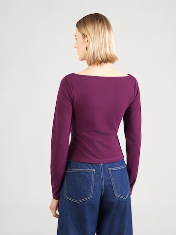 ABOUT YOU Tričko 'Sybille' – fialová