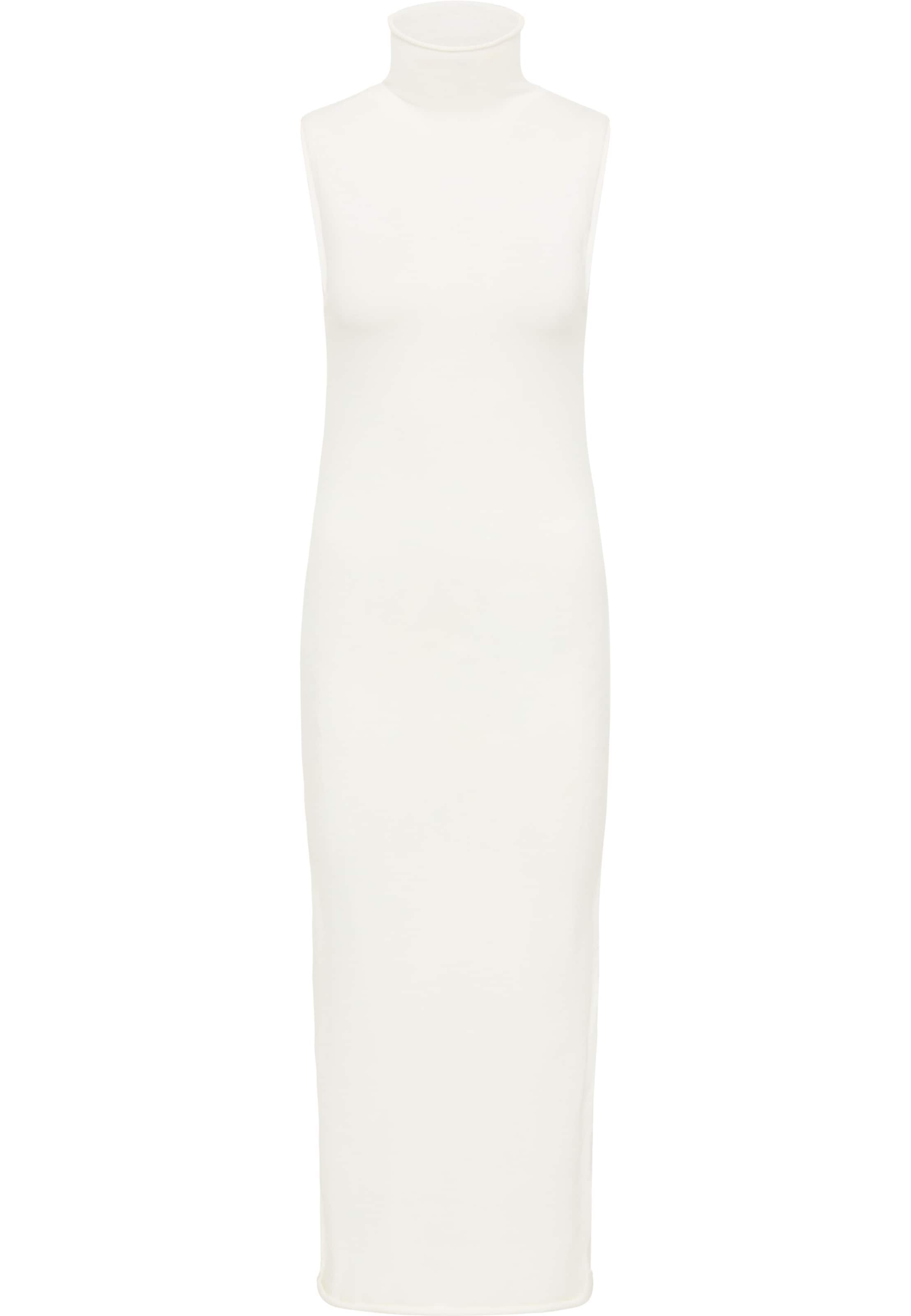 DreiMaster Klassik Трикотажное платье 'Wais' в Белый: спереди