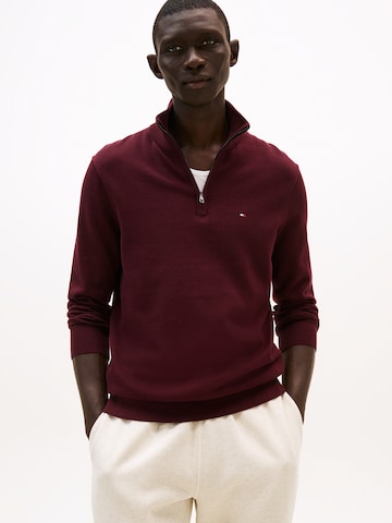 Pull-over 'ESSENTIAL' TOMMY HILFIGER en rouge : devant