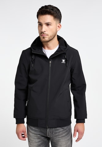 TUFFSKULL Between-season jacket in Black: front