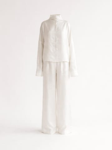 Completo pantalone di ZUBEK in bianco: frontale