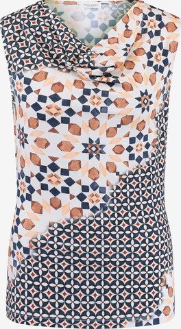 GERRY WEBER - Top em azul: frente