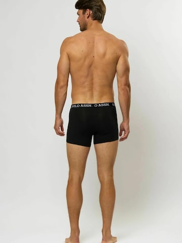 U.S. POLO ASSN. Boxershorts 'Walter' in Zwart