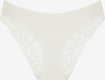 TRIUMPH Tai-Slip ' Red Label Body Make-Up Illusion Lace ' in Weiß: Vorderseite