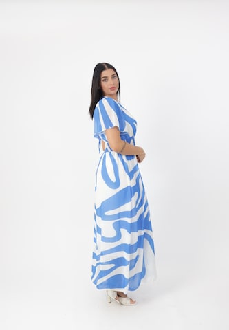 Elara Kjole i blå