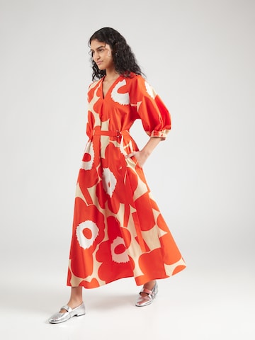 Marimekko Dress 'KIMPPU' in Red: front