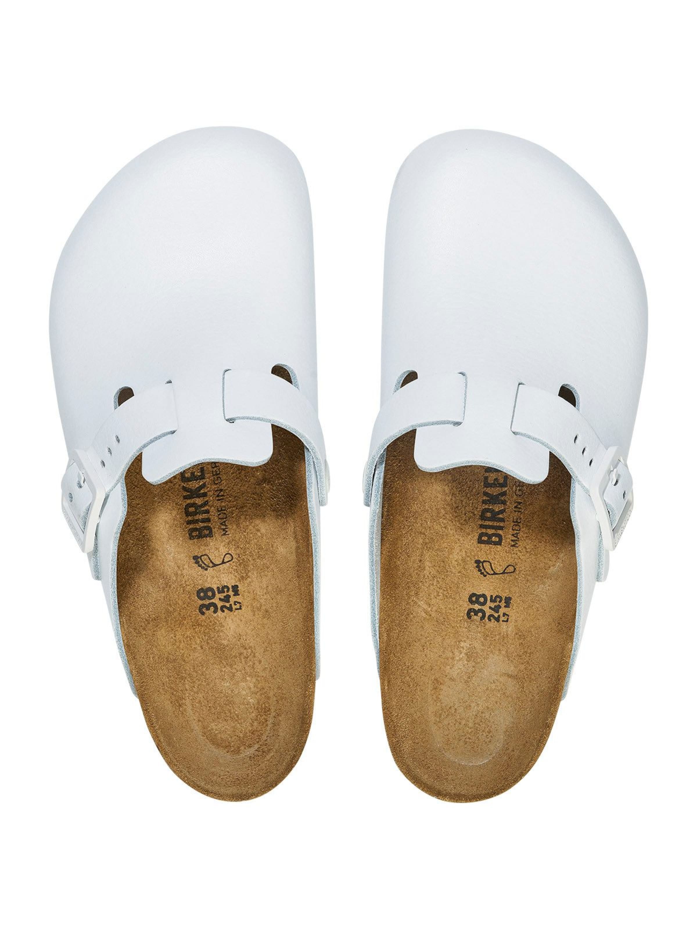 BIRKENSTOCK Clogs 'Clog Bosten Pro'‌‌‌‌‌‌‌‌‌‌ in Weiß