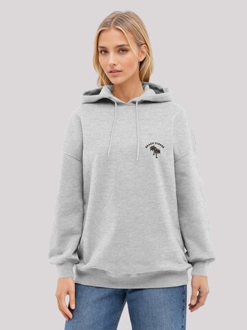 Sweat-shirt 'Beach Please' F4NT4STIC en gris : devant