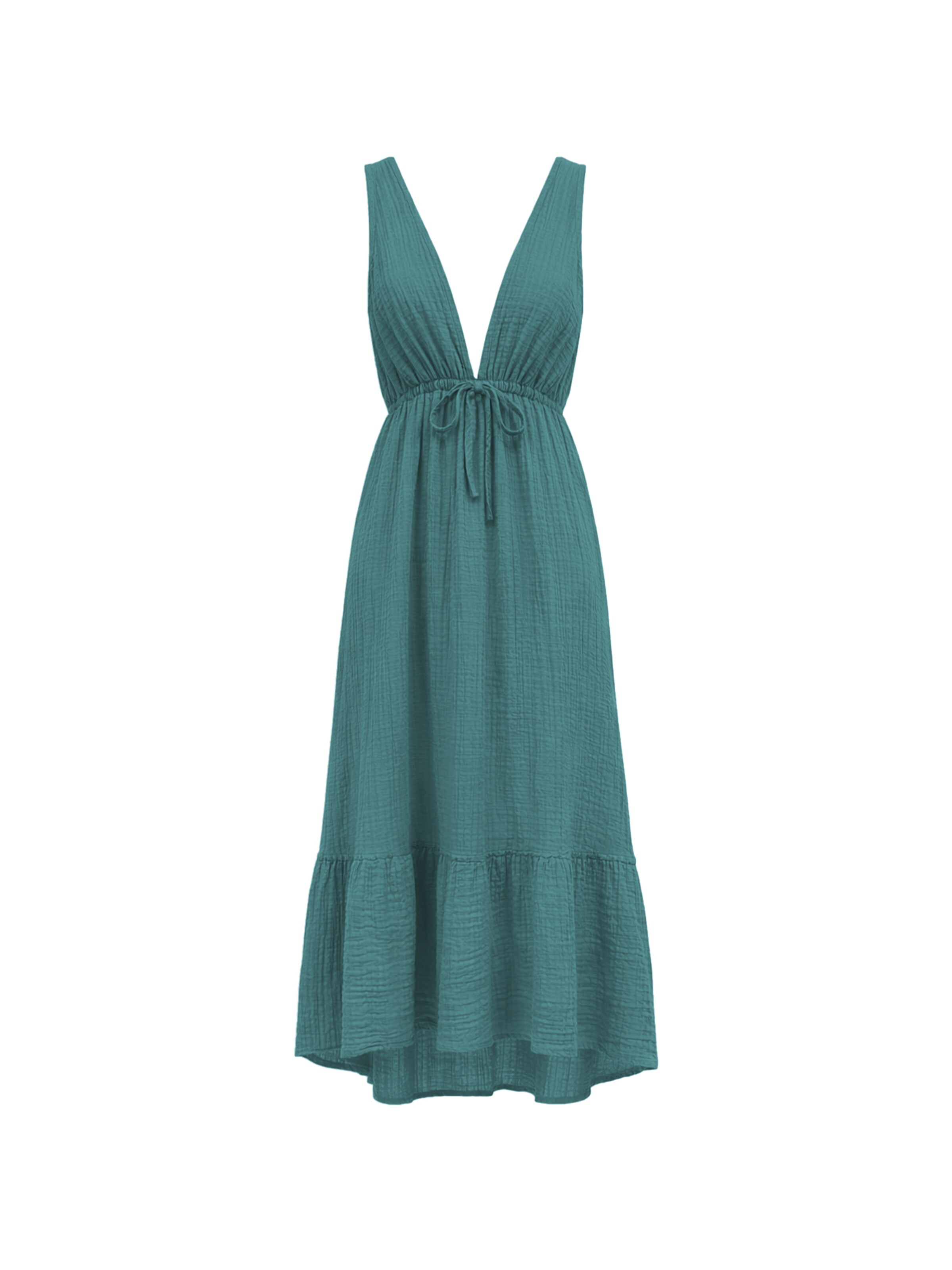 Haris Cotton Kleid‌‌ in Grün: Vorderseite