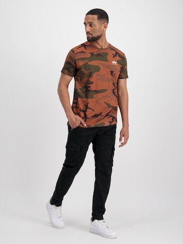 ALPHA INDUSTRIES Regular fit Shirt in Oranje