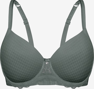 sassa Bra 'BEAUTIFUL CLASSIC' in Green: front
