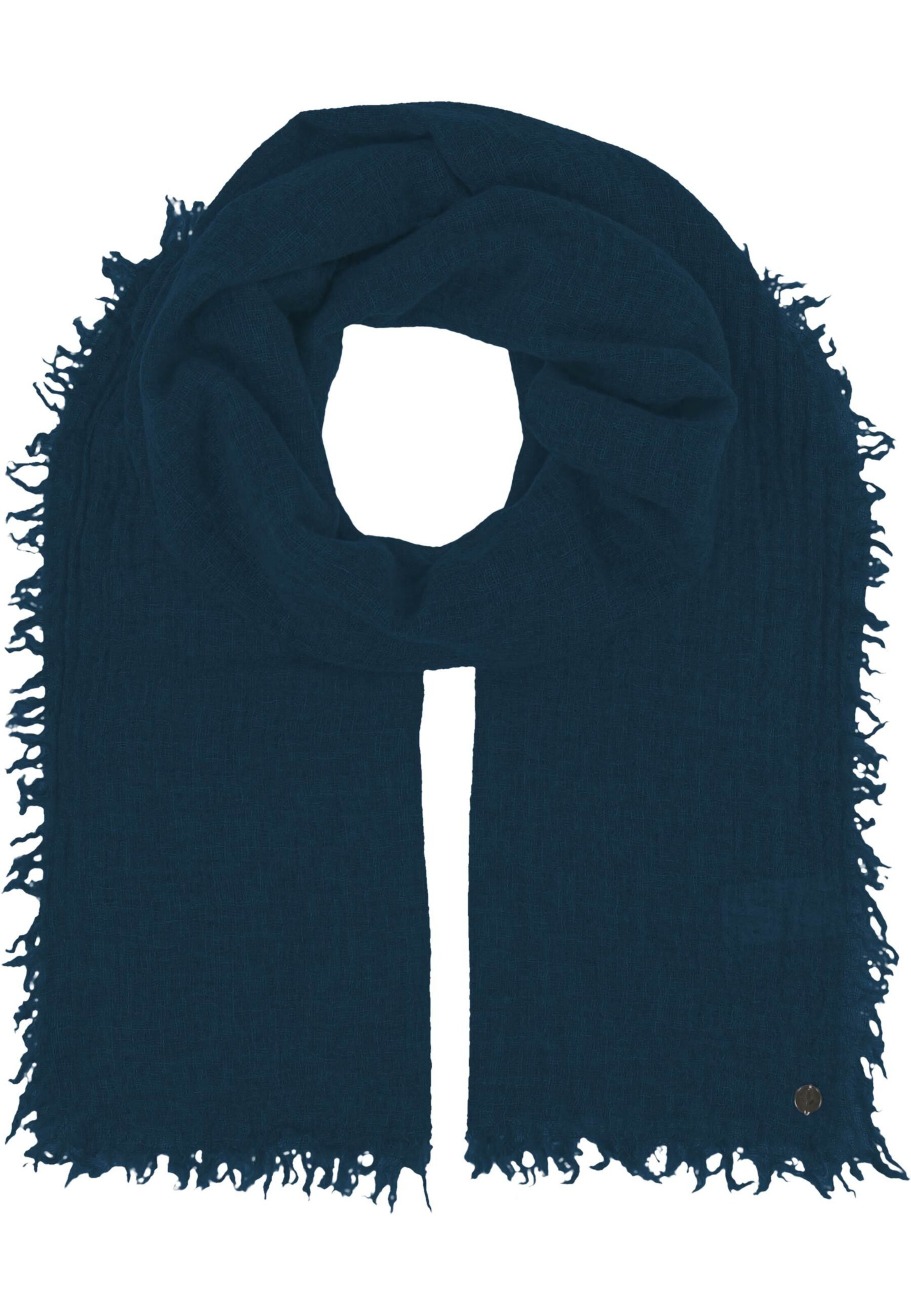 FRAAS Schal in Blau: Vorderseite