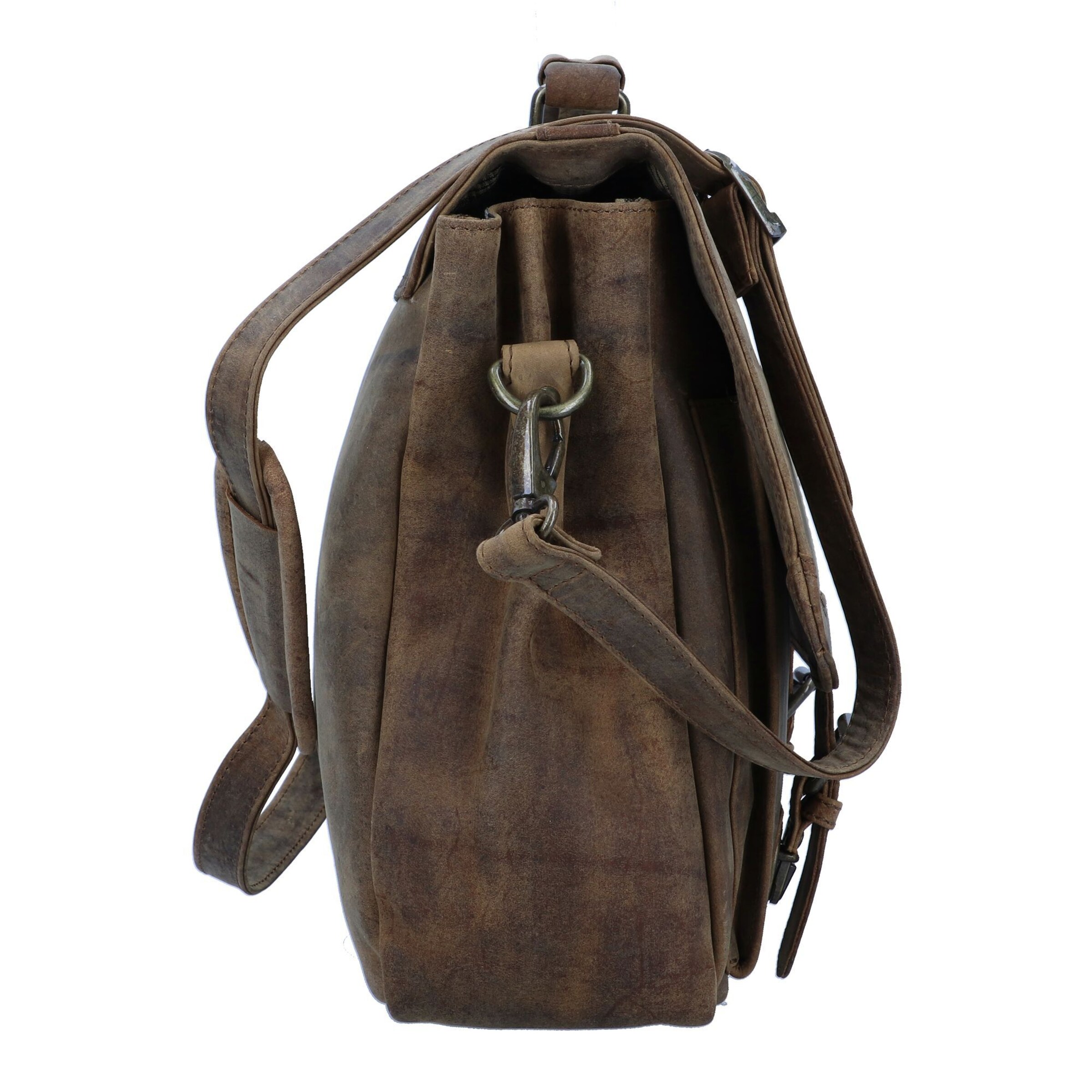 Harold's Document Bag 'Antico' in Brown