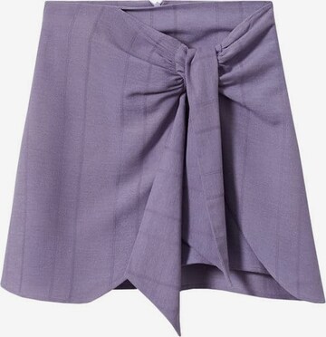 MANGO TEEN Skirt in Purple: front