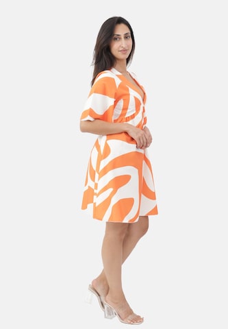 Elara Summer dress in Orange