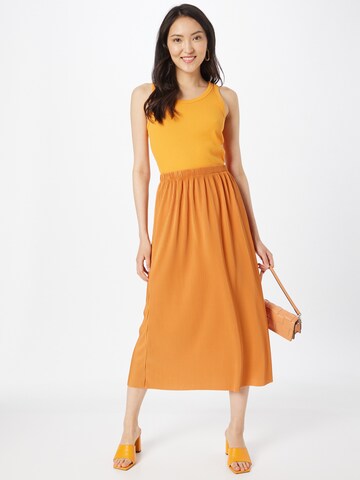 Kauf Dich Glücklich Skirt in Orange